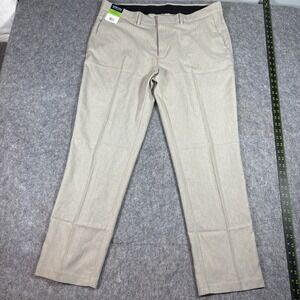 Kenneth Cole Tan Size 38 x 30 Reaction Techni-Cole Slim Fit Performance Pant